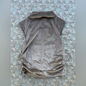 A New Day Gray Sleeveless Top